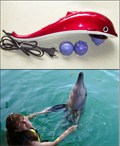 May massage hong ngoai Ca heo Dolphin Infrared Massage