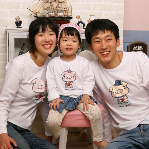 ao gia dinh tay dai gia dinh nha un