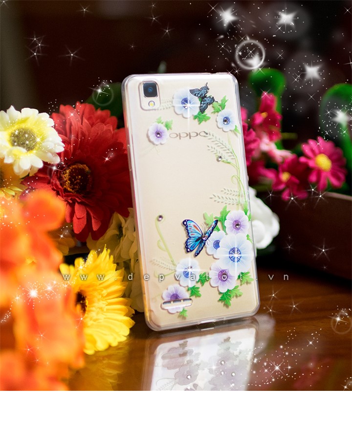 op lung oppo f1 a35 deo hinh hoa