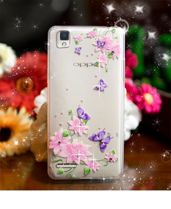 op lung oppo f1 a35 deo hinh hoa