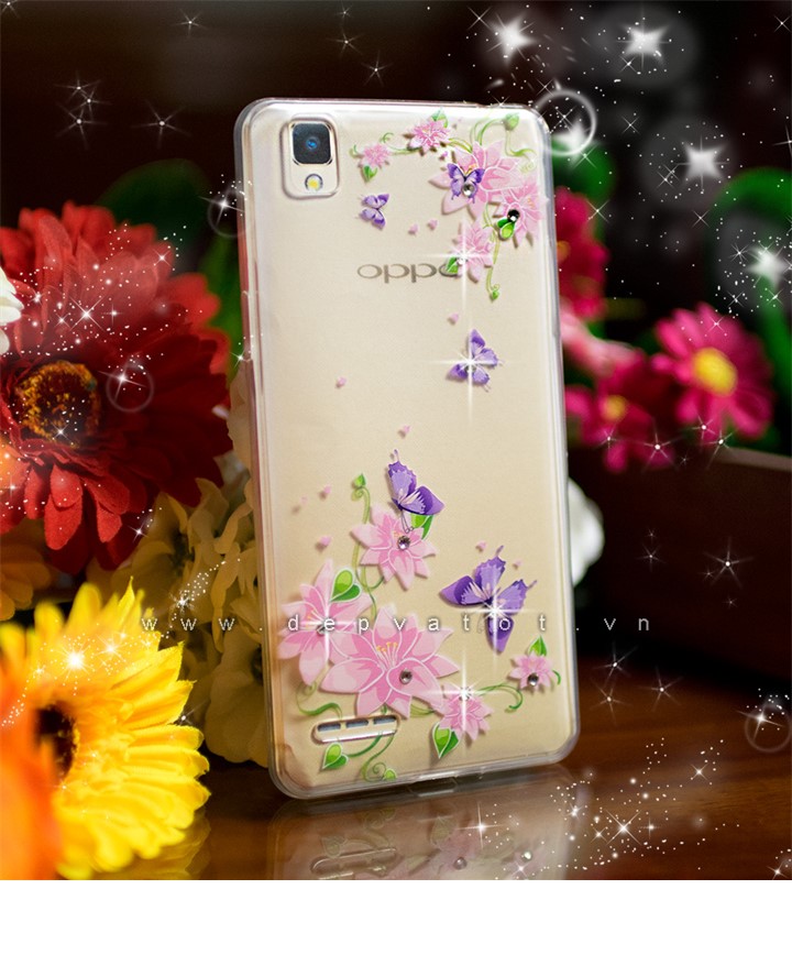 op lung oppo f1 a35 deo hinh hoa