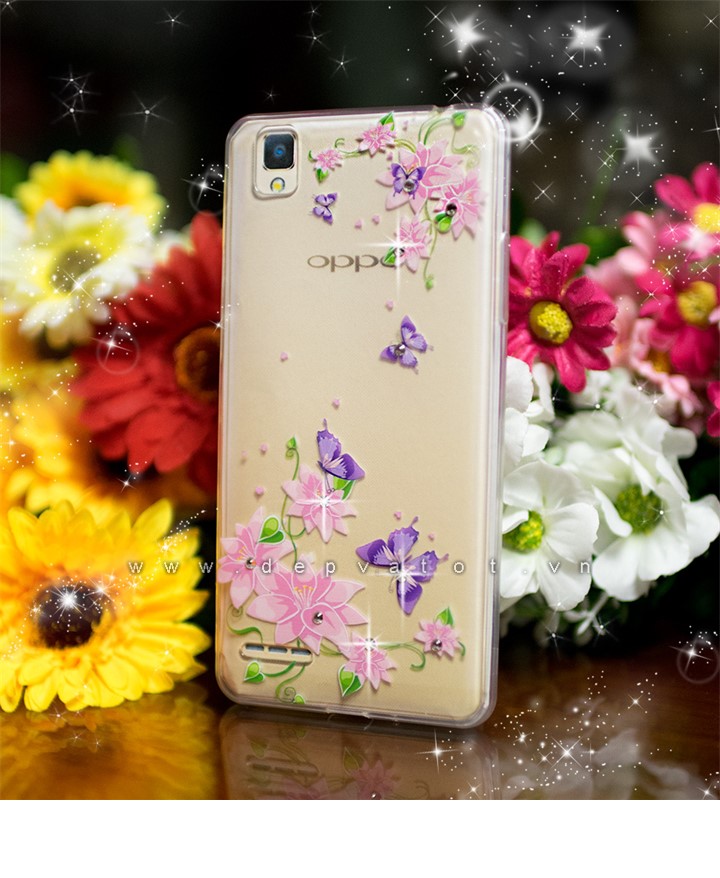 op lung oppo f1 a35 deo hinh hoa