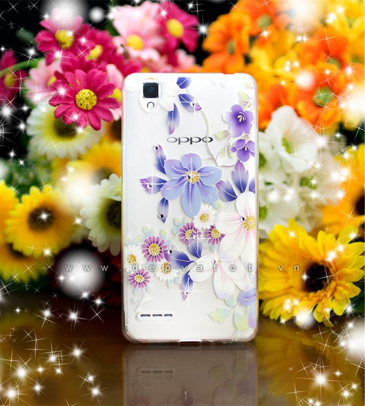 op lung oppo f1 a35 deo hinh hoa