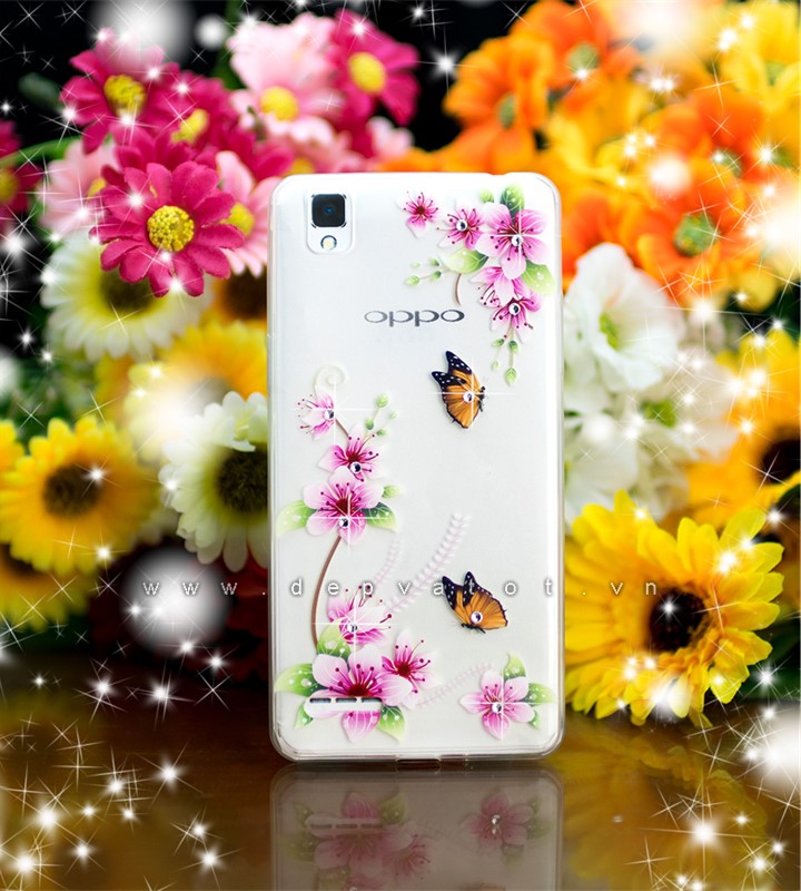 op lung oppo f1 a35 deo hinh hoa