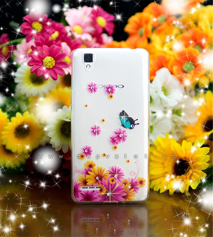 op lung oppo f1 a35 deo hinh hoa