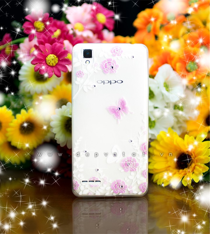 op lung oppo f1 a35 deo hinh hoa