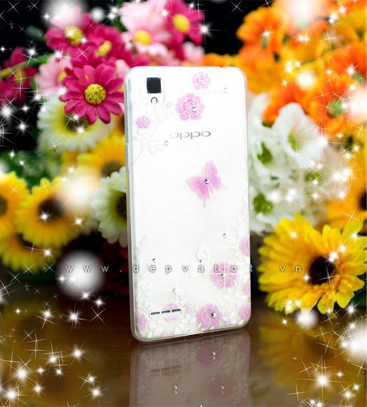 op lung oppo f1 a35 deo hinh hoa