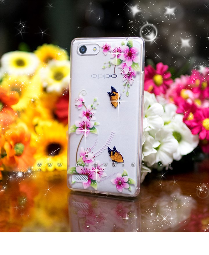 op lung oppo neo 7 a33 deo hinh hoa