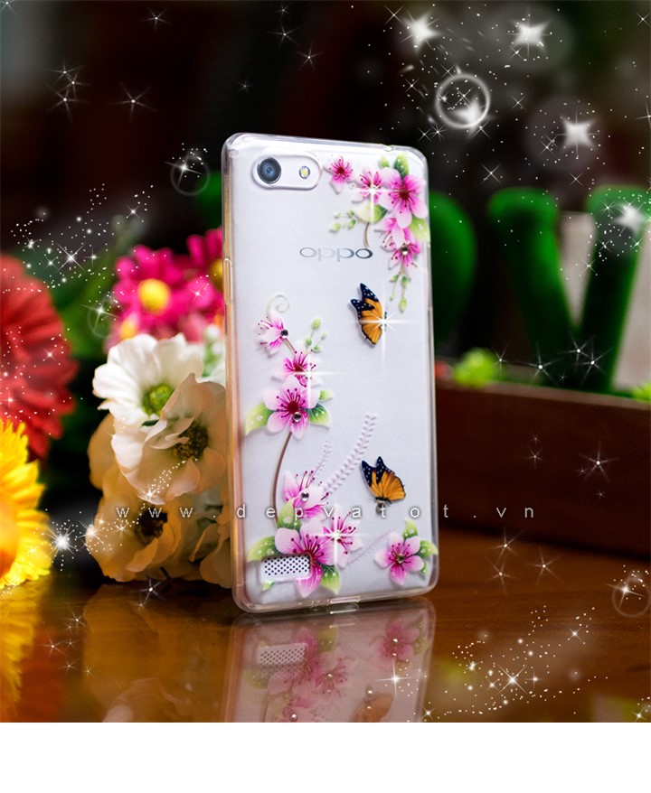op lung oppo neo 7 a33 deo hinh hoa