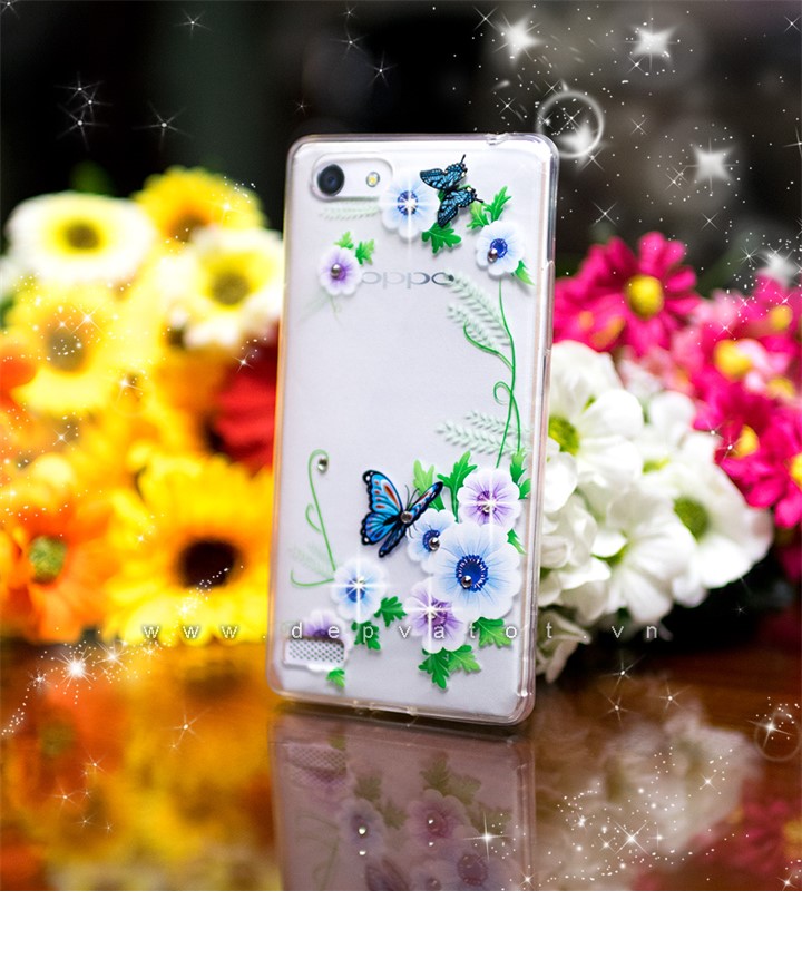 op lung oppo neo 7 a33 deo hinh hoa
