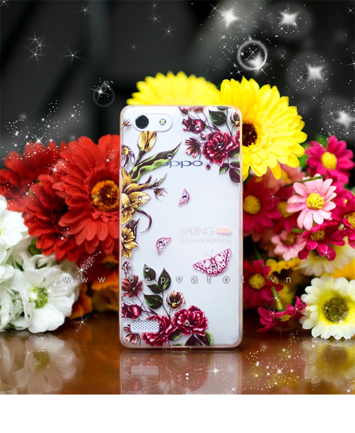 op lung oppo neo 7 a33 deo hinh hoa
