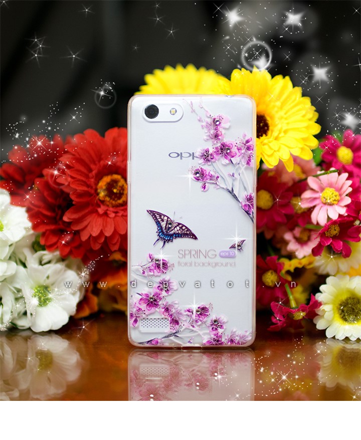 op lung oppo neo 7 a33 deo hinh hoa