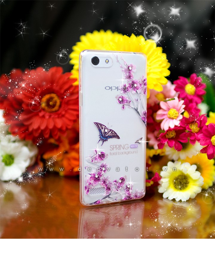 op lung oppo neo 7 a33 deo hinh hoa