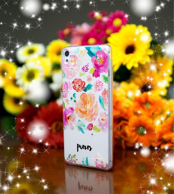 op lung sony xperia xa deo hinh hoa