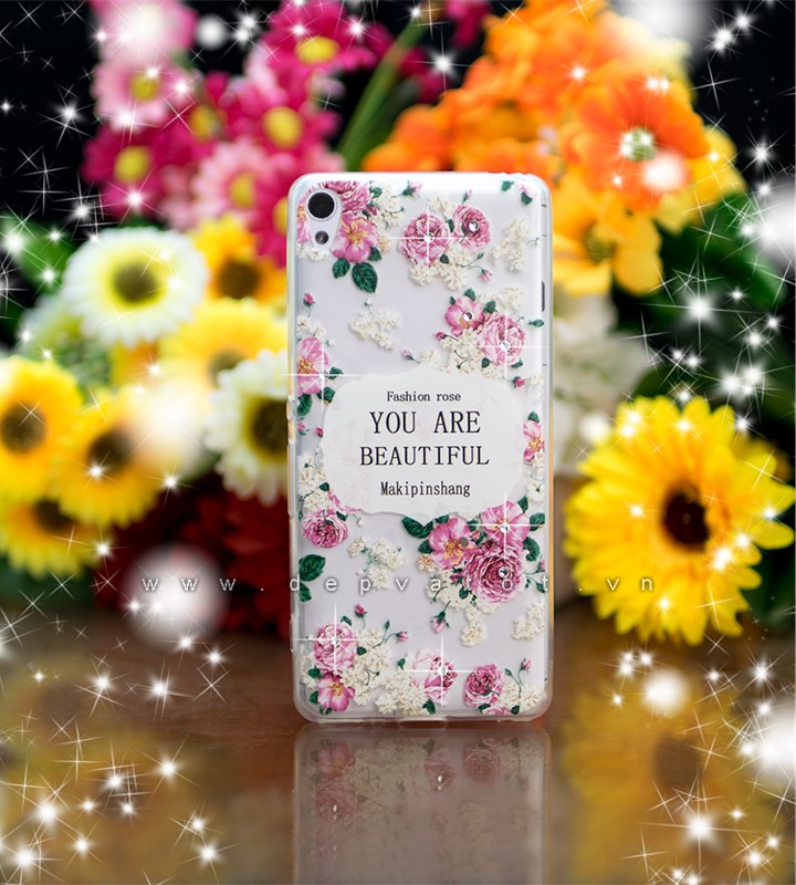 op lung sony xperia xa deo hinh hoa