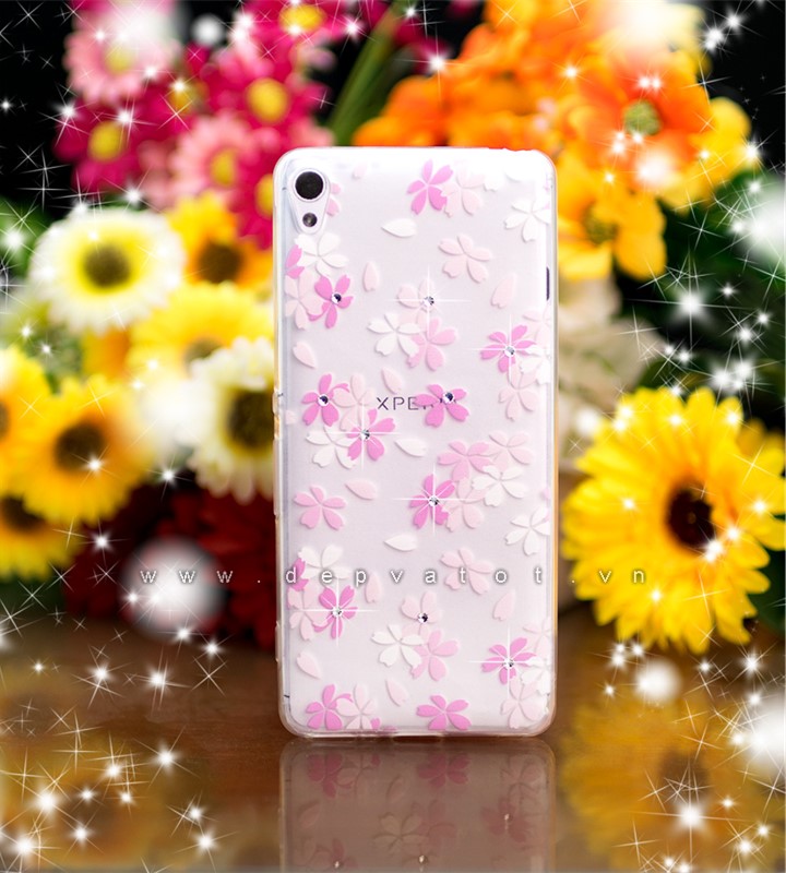 op lung sony xperia xa deo hinh hoa