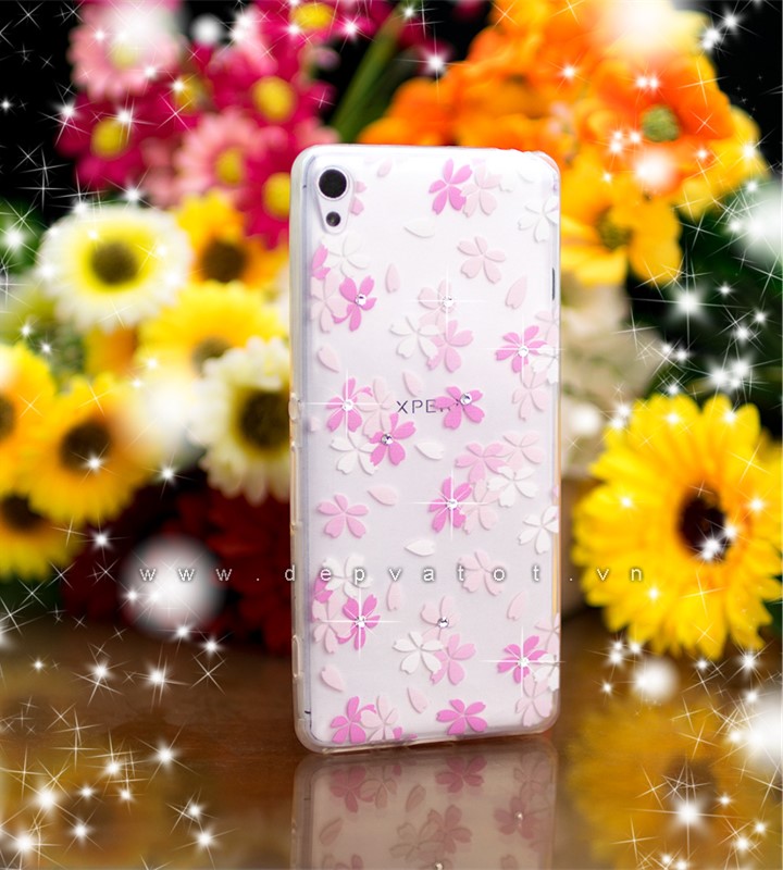 op lung sony xperia xa deo hinh hoa