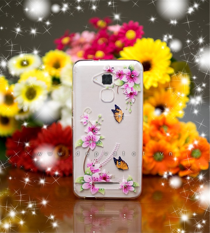 op lung zenfone 3 max deo hinh hoa