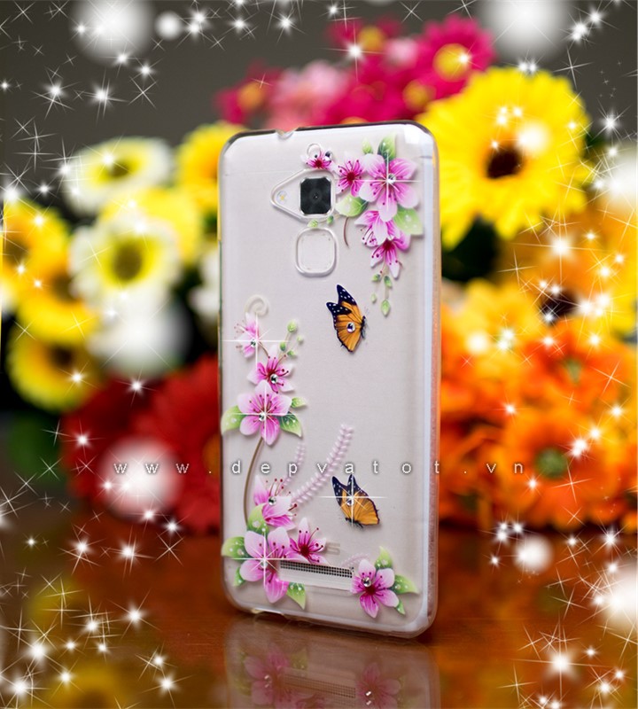 op lung zenfone 3 max deo hinh hoa