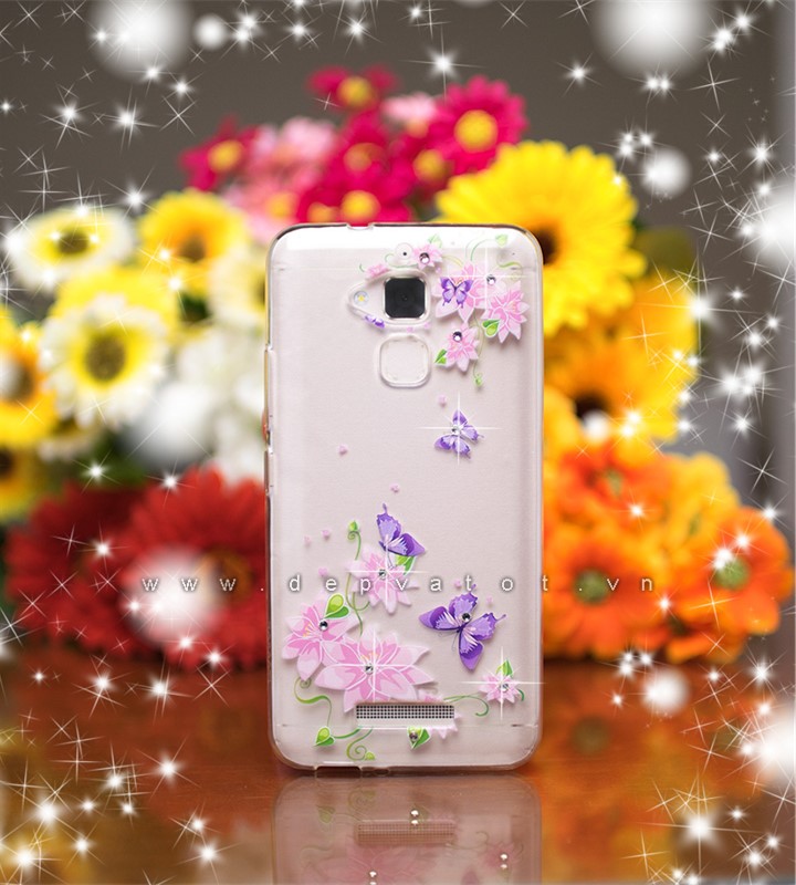 op lung zenfone 3 max deo hinh hoa