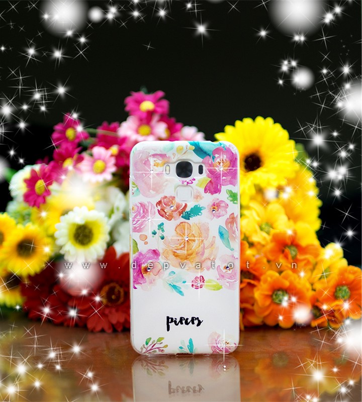 op lung zenfone 3 max 55 deo hinh hoa