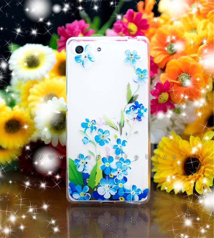 op lung sony m5 aqua deo hinh hoa