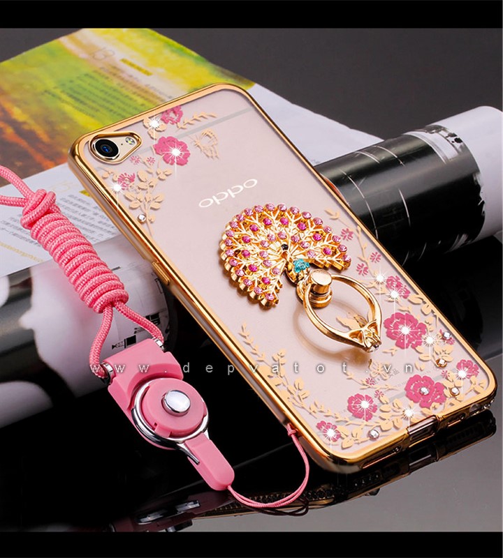 op lung oppo f3 lite deo hinh hoa