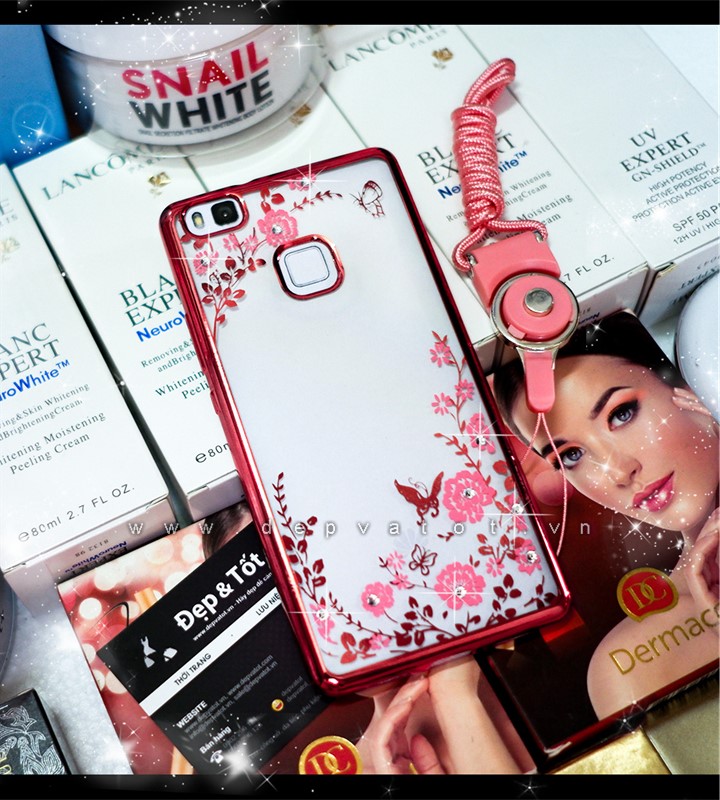op lung huawei p9 lite deo hinh hoa