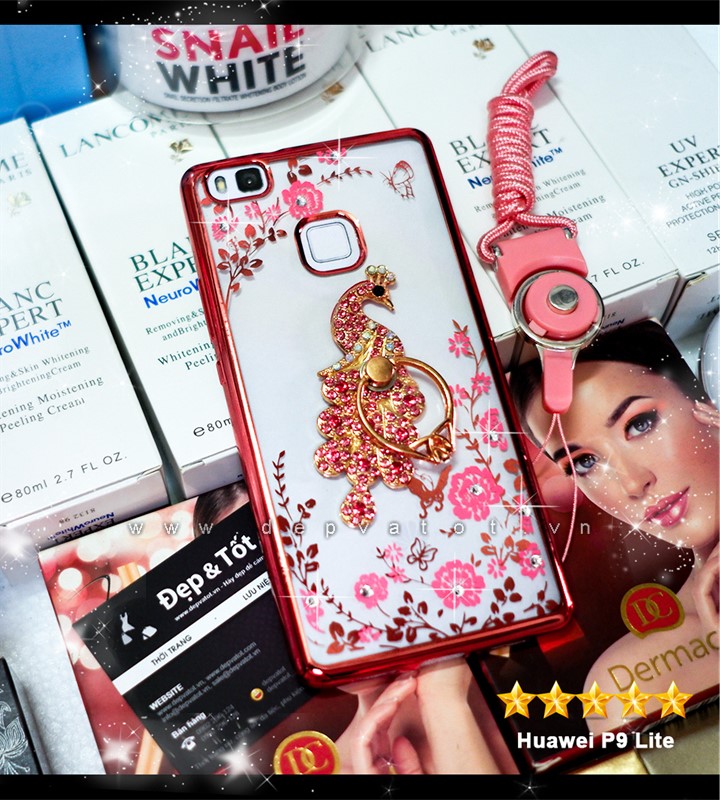 op lung huawei p9 lite deo hinh hoa