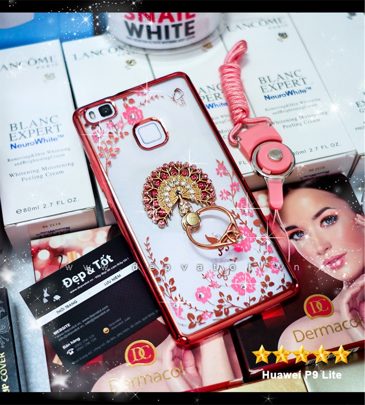 op lung huawei p9 lite deo hinh hoa