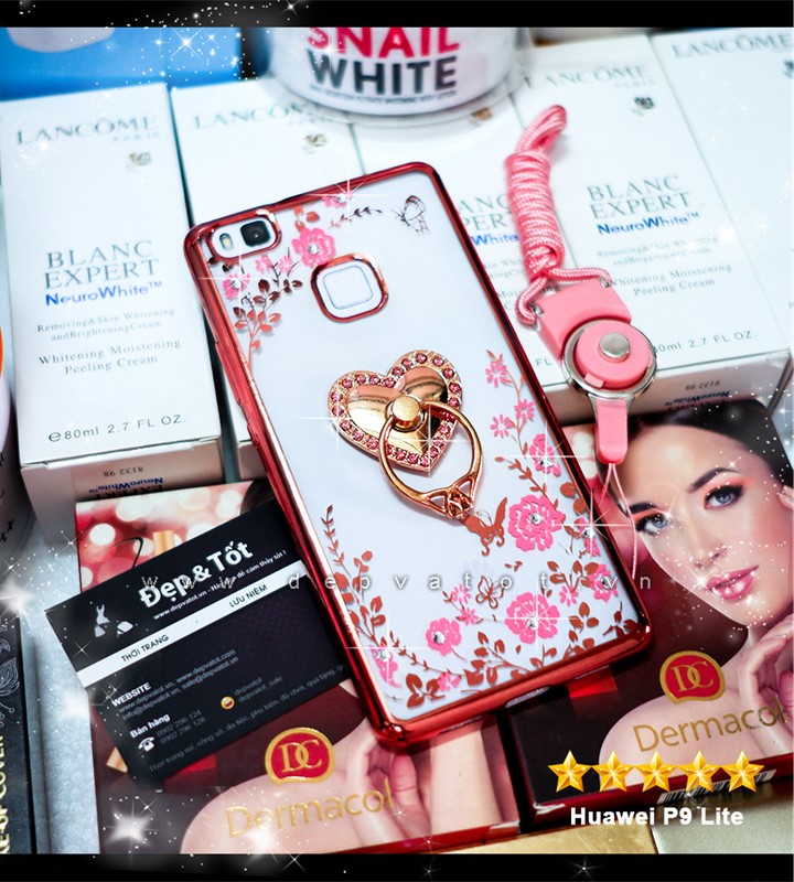 op lung huawei p9 lite deo hinh hoa