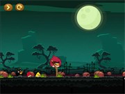 Chơi game Angry Birds mùa Halloween Style