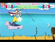 Chơi game Báo hồng đua thuyền Pink Panther and Pals Ocean