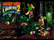 Chơi game Thế giới loài khỉ 2 Donkey Kong Country 2