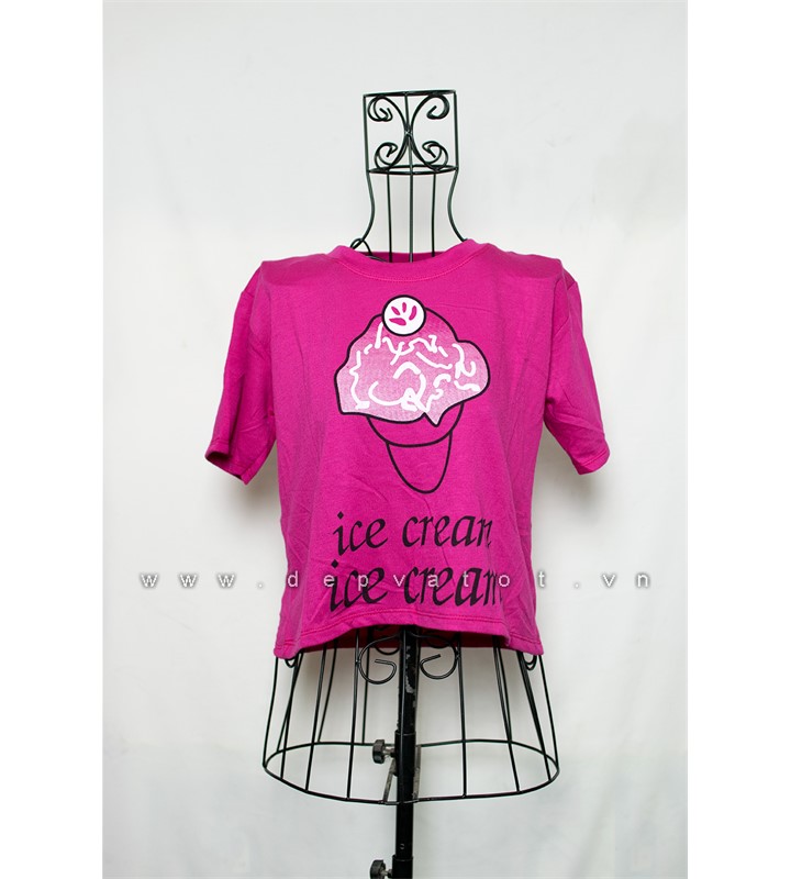 ao nu crop top ice cream