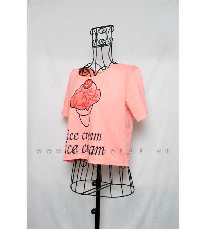 ao nu crop top ice cream