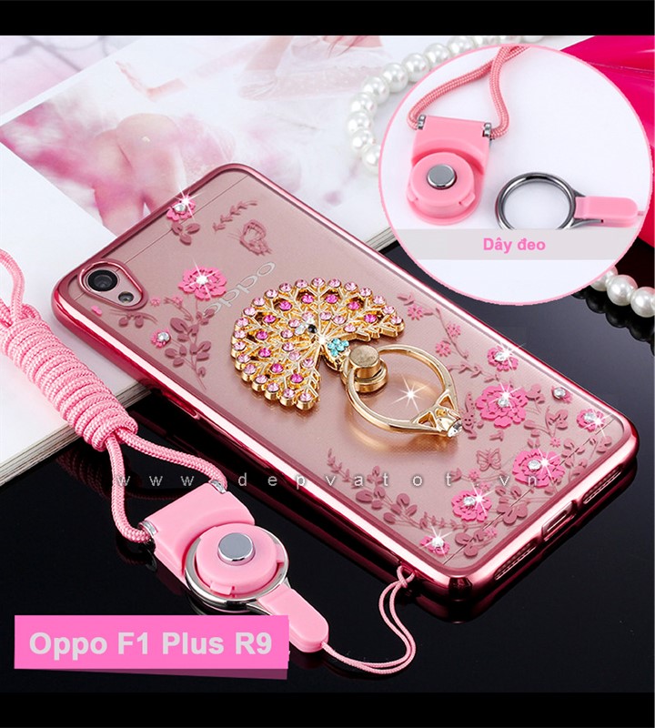 op lung oppo f1 plus r9 deo hinh hoa