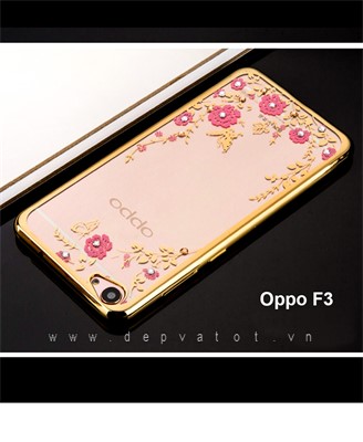 op lung oppo f3 deo hinh hoa
