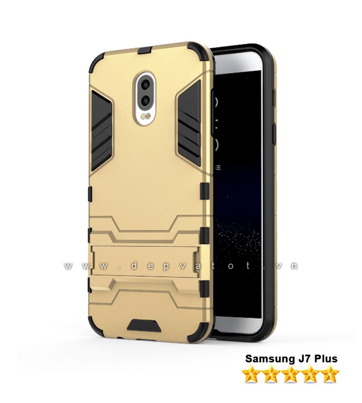 op lung samsung j7 plus metal warrior