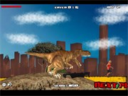 Chơi game Khủng Long tàn phá T-Rex