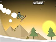 Chơi game Trượt ván tuyết Downhill Snowboard